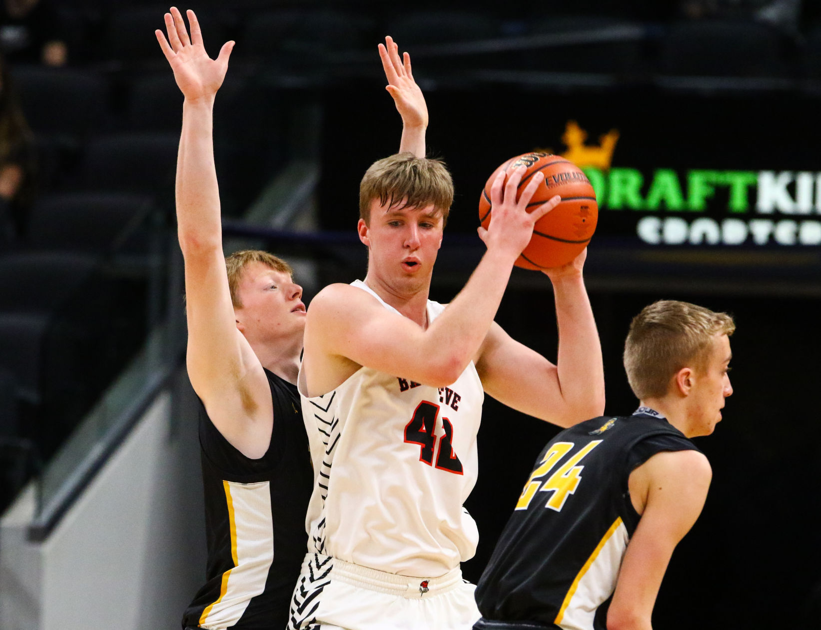 Gallery: Class A boys basketball state final: Kouts vs. Barr-Reeve